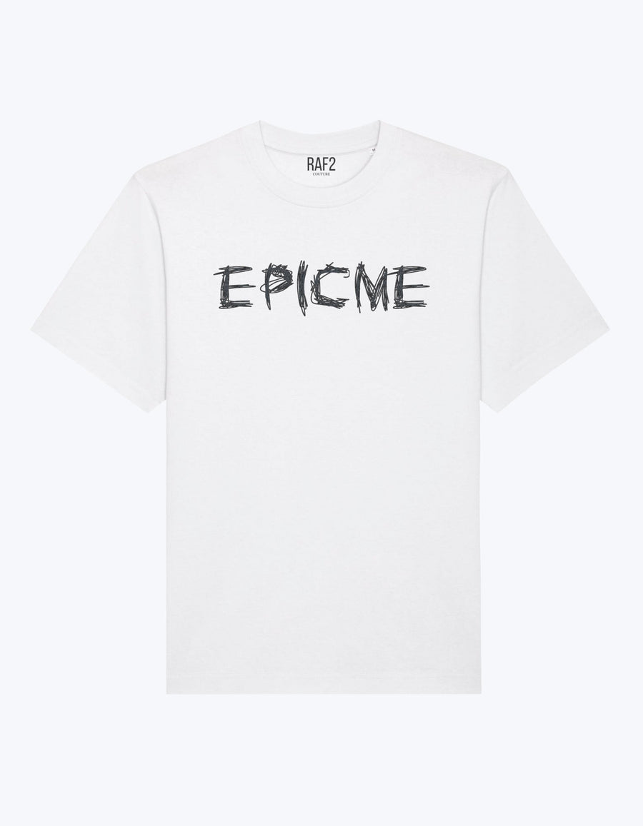 camiseta oversize blanca