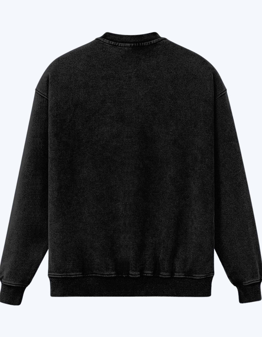sudadera negra vintage