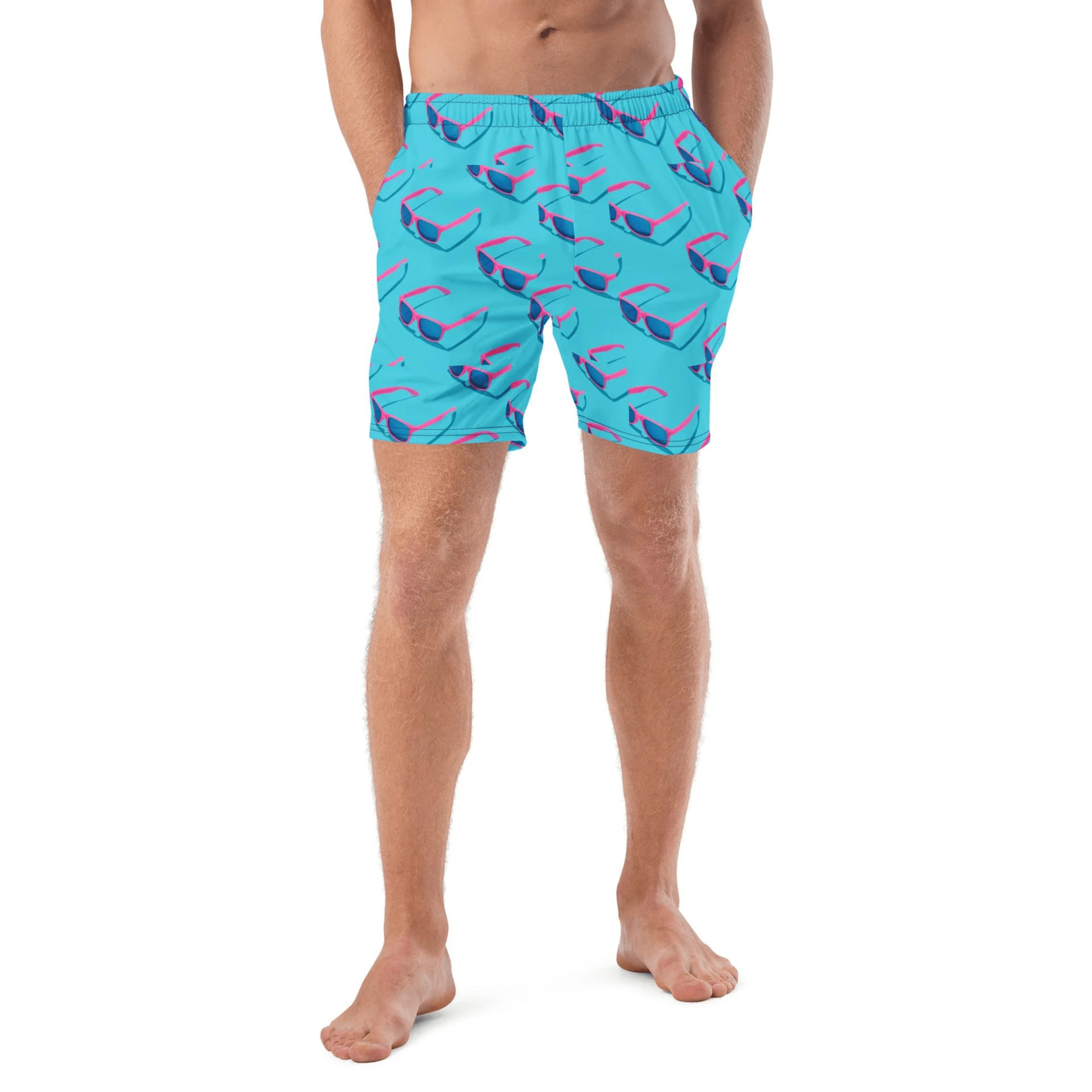 TRAJE DE BAÑO DE CORTE REGULAR CON ESTAMPADO MIAMI - RAF2