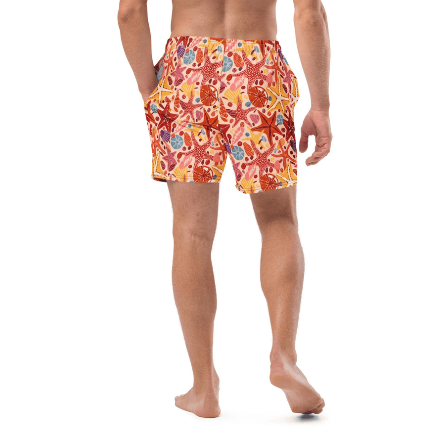 TRAJE DE BAÑO DE CORTE REGULAR CON ESTAMPADO OCEAN - RAF2
