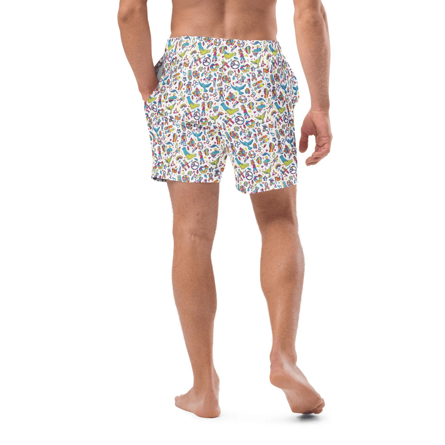 TRAJE DE BAÑO DE CORTE REGULAR CON ESTAMPADO  DIVERSITY - RAF2