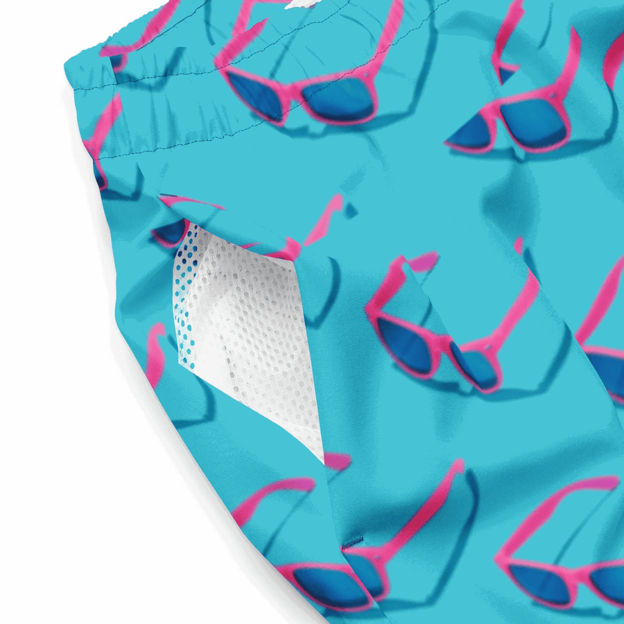 TRAJE DE BAÑO DE CORTE REGULAR CON ESTAMPADO MIAMI