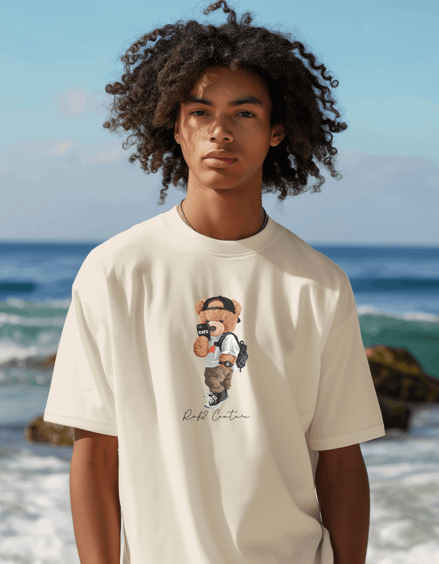 camiseta oversize algodon