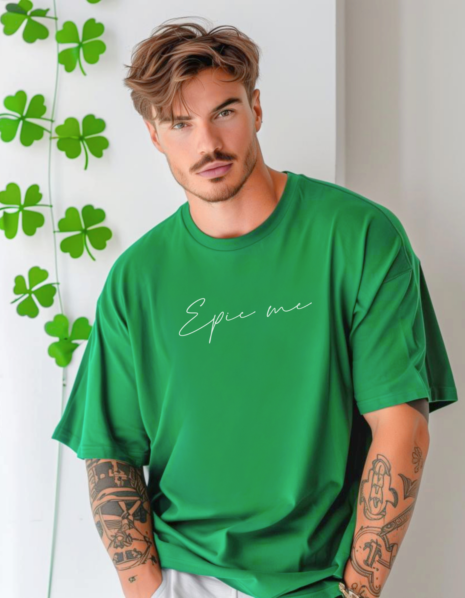 camiseta oversize algodon